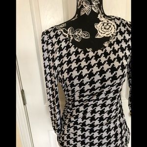 Houndstooth Forever 21 large top
